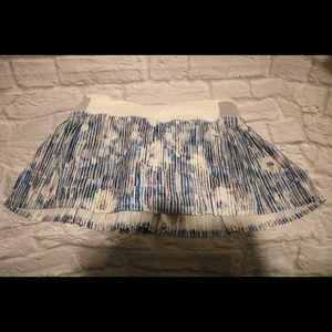 multi colored lululemon tennis skirt